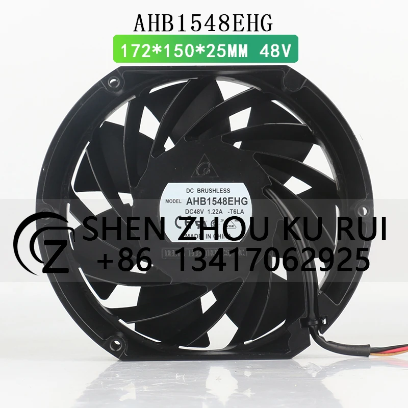 

Original Delta 5V 12V 24V DC48V 1.22A AC EC 17251 17CM axial flow Dual ball bearing inverter cooling fan