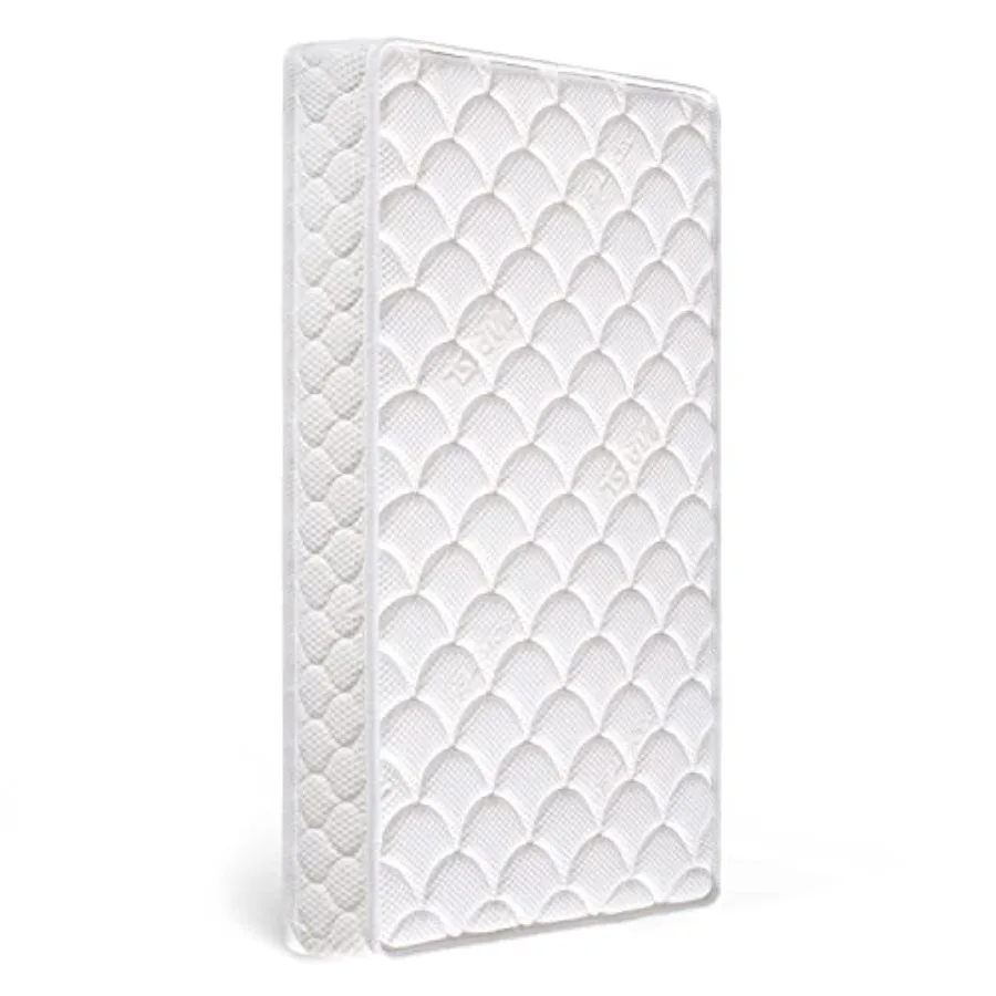 

Premium Crib and Toddler Mattress-52"x27.6"x5", 100% Knitted Fabric, Soft Moisture Absorbent and Breathable Crib Mattress, Fits