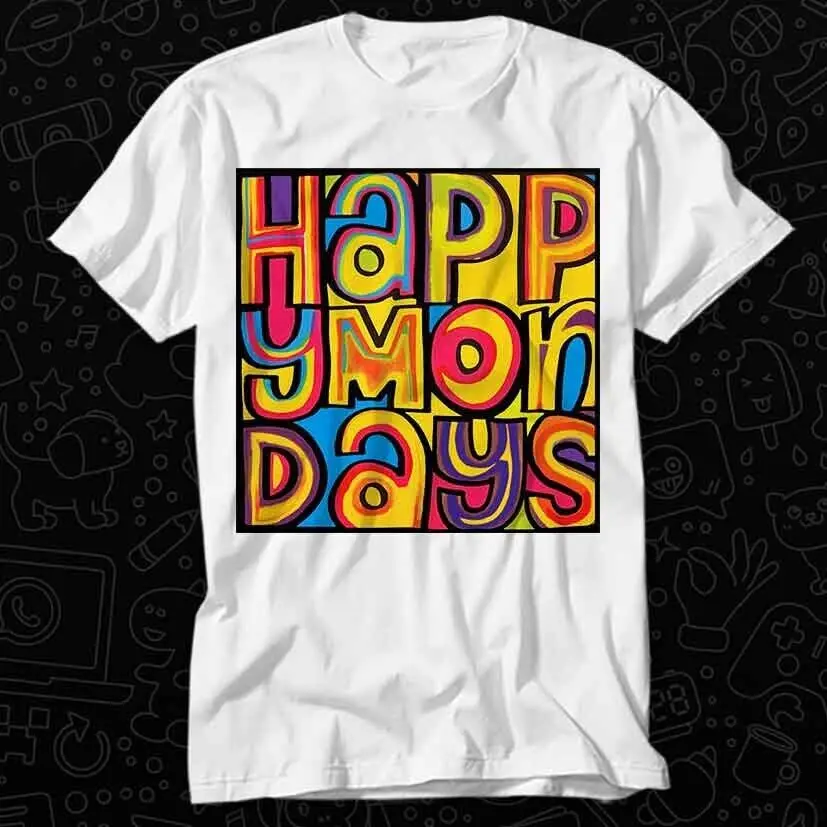 Happy Mondays Indie Dance TV Show Madchester 90s Bez Ryder T Shirt 424