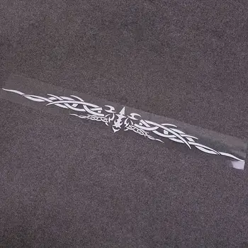 酷圖騰汽車貼紙 翼狀條紋 汽車配件 後擋風玻璃保險桿裝飾 刮痕覆蓋乙烯基貼紙 8 最佳銷售 車貼,用來遮蓋刮痕 - №6