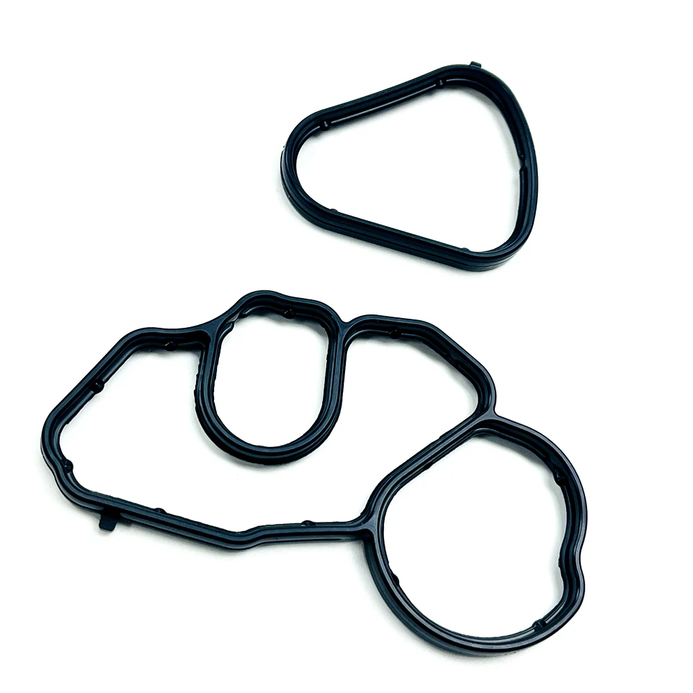 Oil Cooler Filter Housing Gasket Seal Set For BMW F20 F21 F30 320i 316i N13 N18 Engine Car Accessories 11427625484 11427625485
