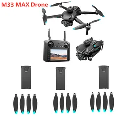 M33 MAX FPV Drones Battery Blades For M33MAX Drone Original Spare Parts M33 MAX Dron Battery Blades Parts M33MAX Brushless Toys