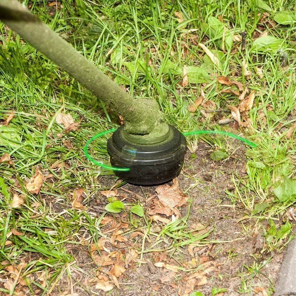Carrete de cortacésped de nailon Universal, 2 uds., 2mm, 15M, cable de alambre, cortadora de césped para jardín, parte, herramientas de jardinería