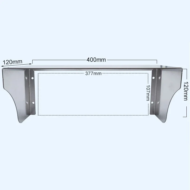 Imagem -06 - Tampa Impermeável do Metal para o Soquete Door Lock Rfid Access Control Machine System Campainha Leitor Proteção de Aço Inoxidável
