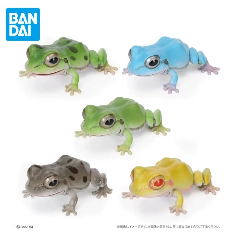 

Bandai Original Gashapon The Diverysity of Life on Earth Аниме Фигурка Creeping Rain Frog Фигурка Игрушки для мальчиков и девочек Подарки