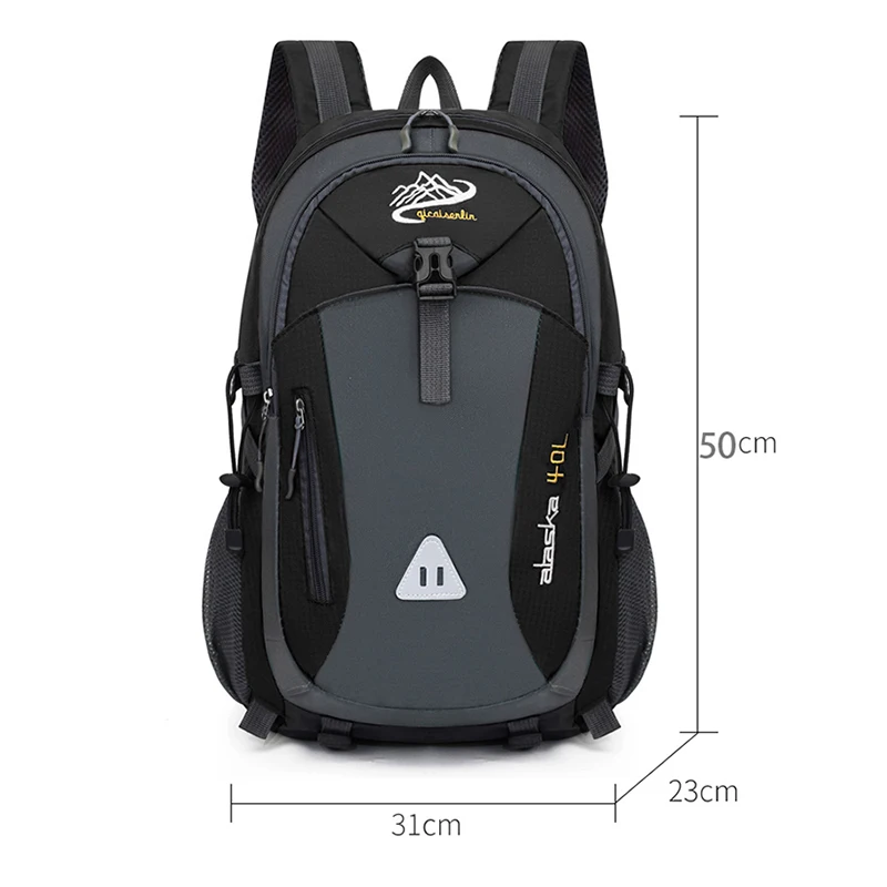 40L Outdoor Mountaineering Backpack For Men And Women Cycling Backpack For Men And Women Sports Backpack Leisure Travel Backpack