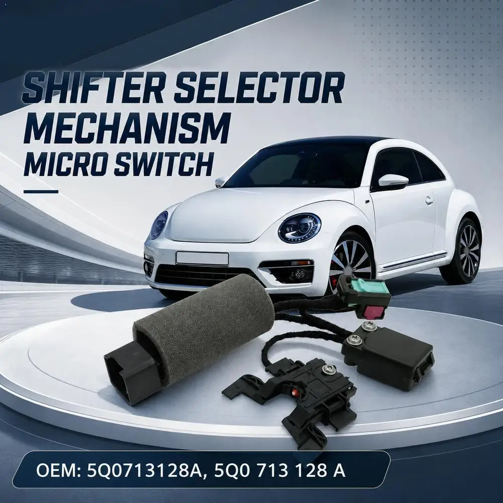 OEM Shift Selector Switch For VW Golf/Skoda Octavia 5Q0713128A Plug and Play Sensor Accessories