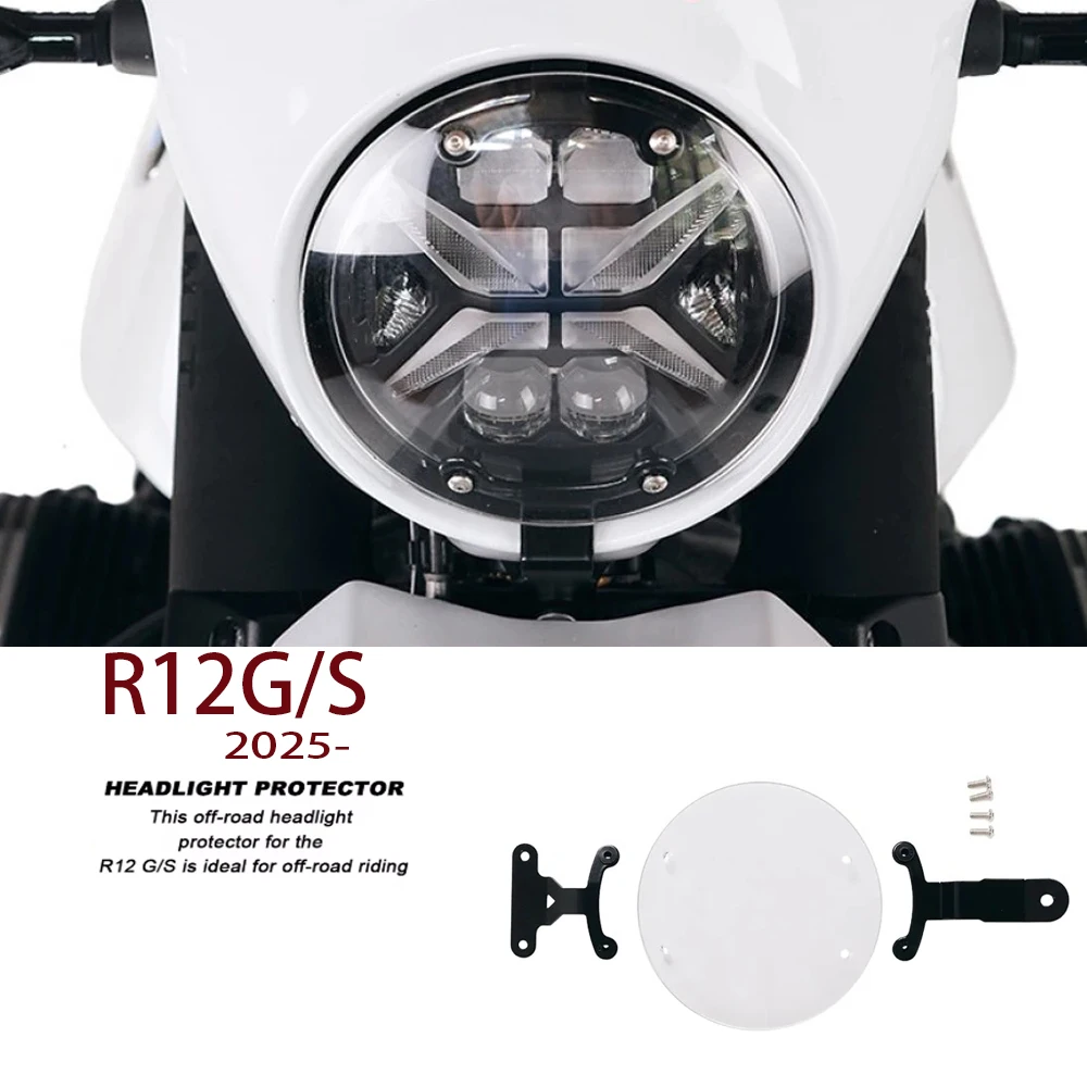For BMW R NINET R NINE T SCRAMBLER Headlight Protective R12/R12G/S R12 GS 2025-20256