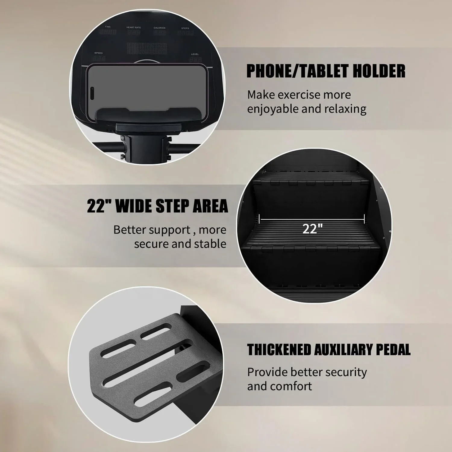 مبيعات المصنع مباشرة معدات اللياقة البدنية المنزلية التجارية متدرجات القلب ومتسلق الجبال وتسلق السلالم #4
