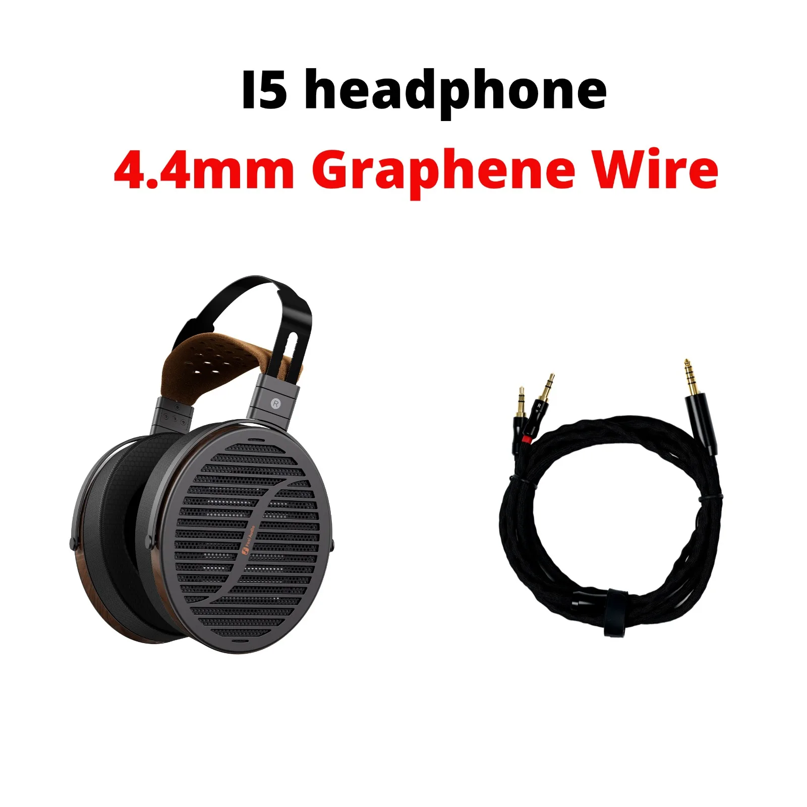 Fosi Audio I5 Open-Back Planar Magnetic Hoofdtelefoon met 97mm Diafragma Professionele Hifi Monitor Bedrade Headset voor Studio