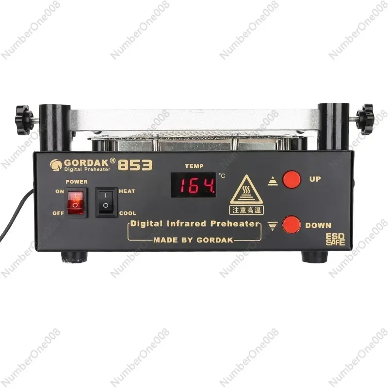 Bottom Heating Temperature Control Rework Station IR Preheater Station Lead Free Infrared Preheating Station