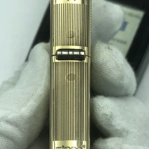 Zippo lighter windproof collection with thin golden brass stripes in the box 12 Main Original Zippo Lighter Sales - №12