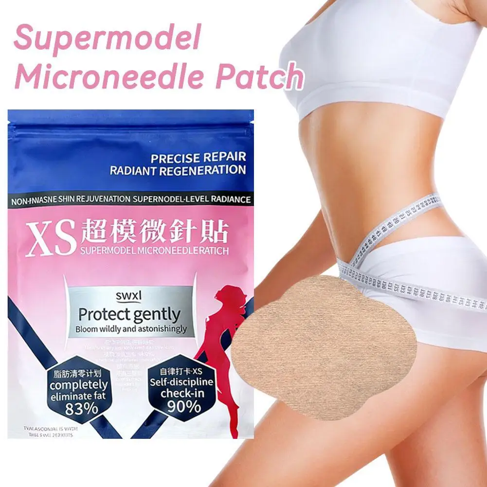 XS Supermodel Nano Microneedle Weight Loss Patch Body Shaping Slimming Sticker Fat Reduction Weight Management Daily Body Care