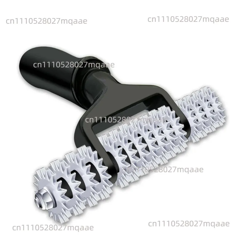 5Inch Seaming Roller Pro Seaming Spiked Star Grooming Carpet Pile Roller Raised Bending Handle Star Wheel Carpet Seam Roller