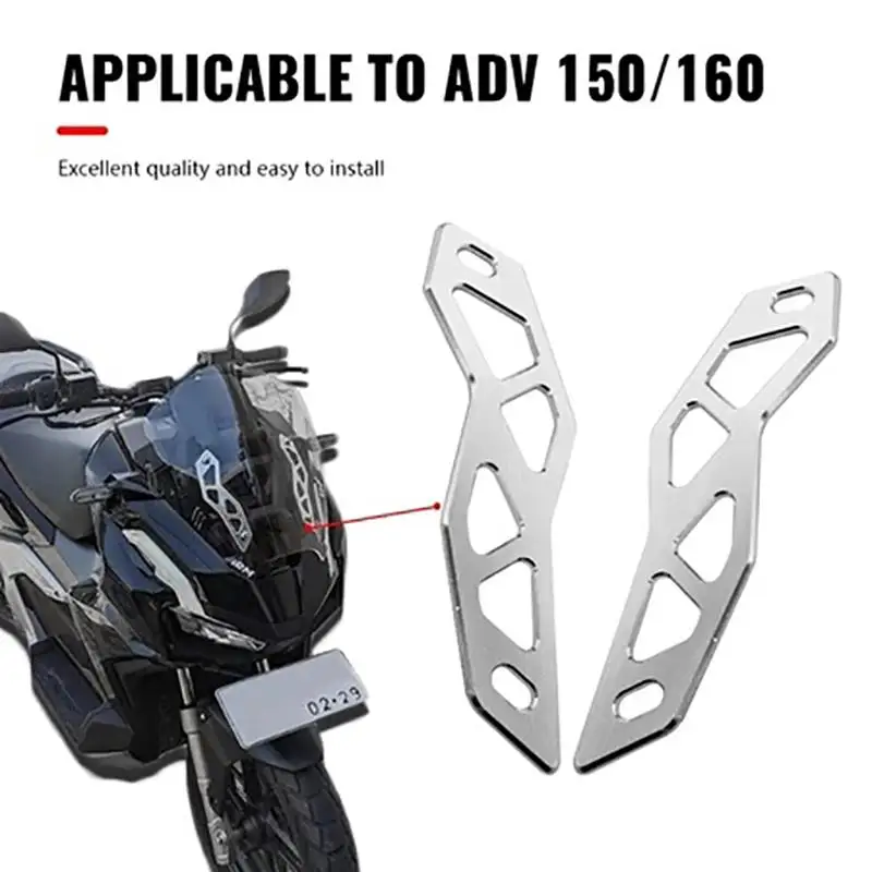 Full CNC Windshield Garnish For Motorcycle ADV 150 ADV 160 Windscreen Decoration Trim Replacement Accessories ****