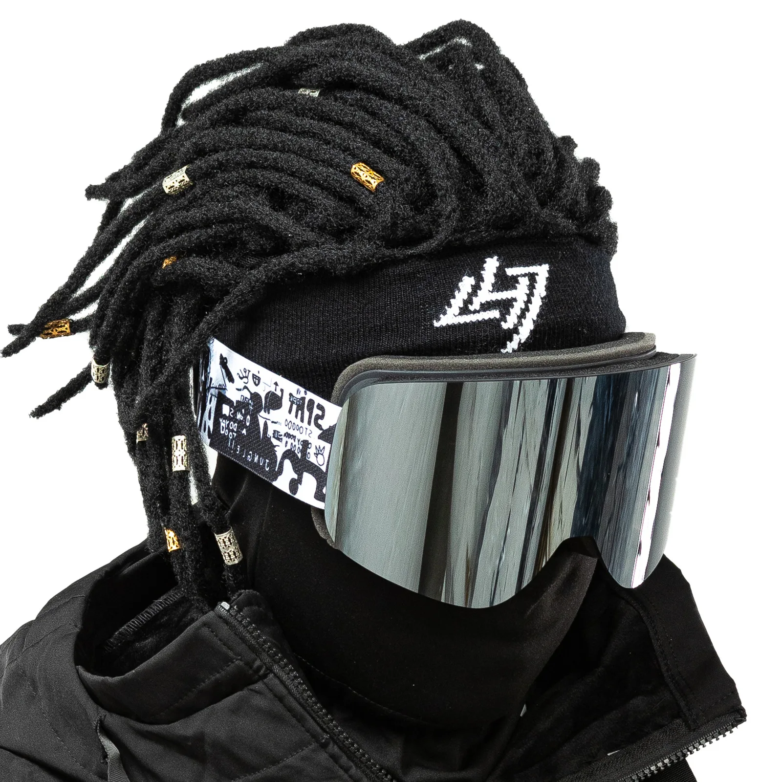 نظارات التزلج الشاملة ذات الفيلم الحقيقي ذات الطبقة المزدوجة المضادة للضباب، نظارات الثلج