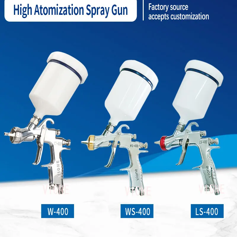 Japan Professional Automotive Pneumatic Paint Spray Gun For Cars W400 WS400 LS400 HVLP Sprayer