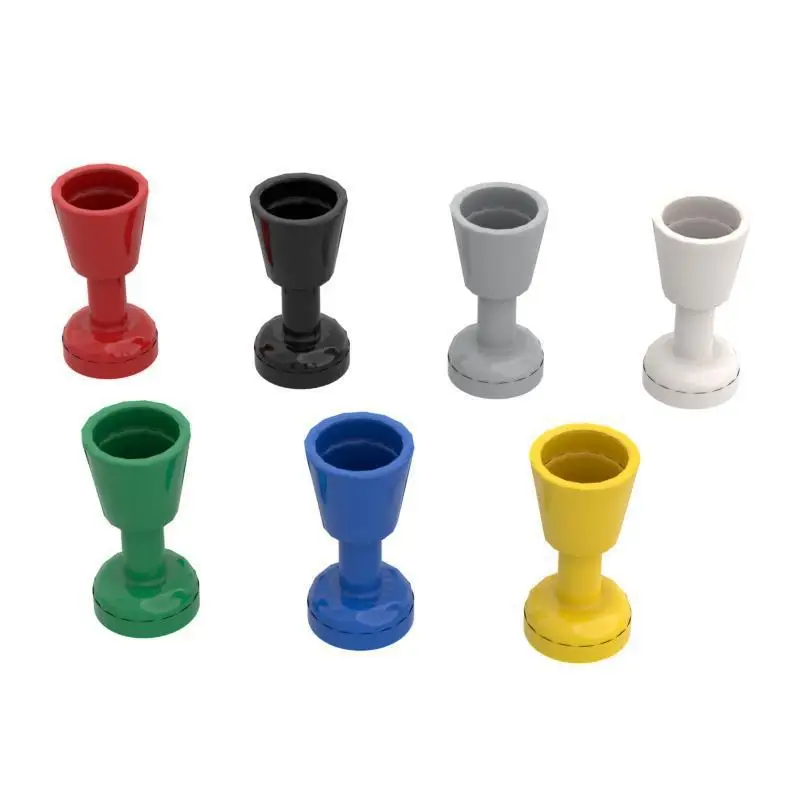 Small Particle Building Block Parts 1x1 Goblet Wine Bottle Wine Glass Parts 20891 Compatible with Lego 2343 6269