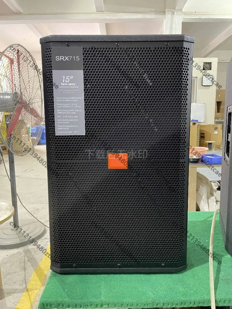 15 Inch SRX715 Full Range Audio Speaker 500W Single 15 Inch DJ Professional Loudspeaker for Stage Performance Party Event