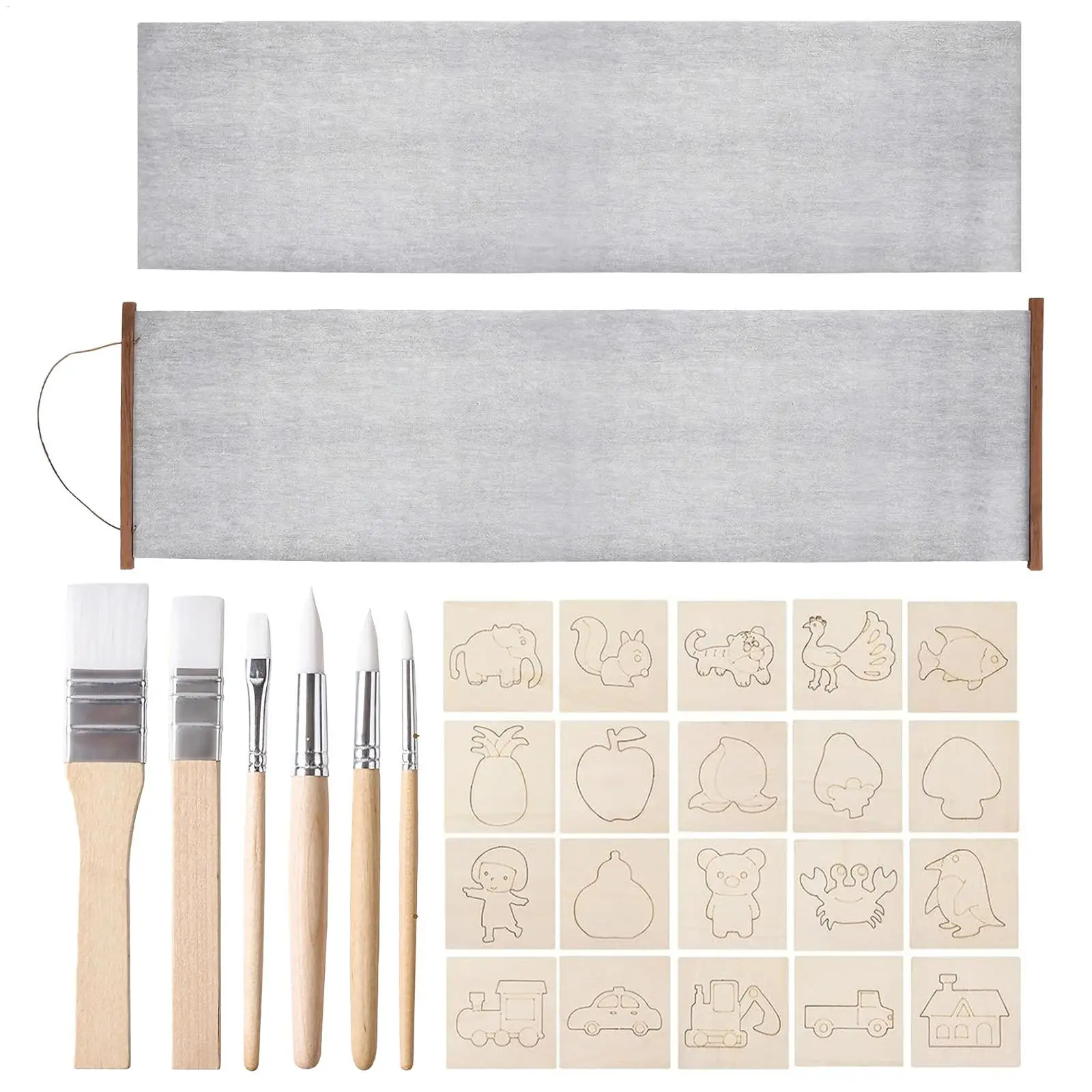 Water Drawing Canvas Large Reusable Non Slip Template Pens Frame Water Pen Painting Drawing Canvas for School Classroom Home