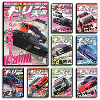 Japan Car Racing Retro 90s Poster AE86 JDM Wall Chart Prints Posters Home Living Bed Room Decor Wall Painting No Frame