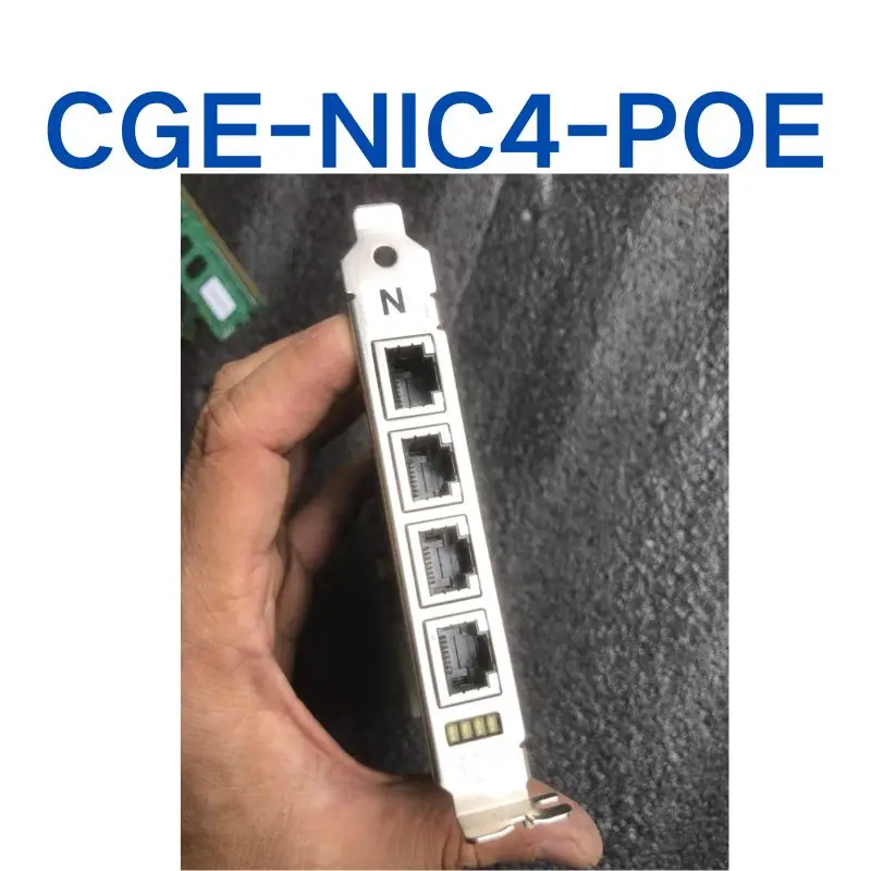 

Б/у карта захвата промышленной камеры CGE-NIC4-POE протестирована в порядке и быстро отправлен.