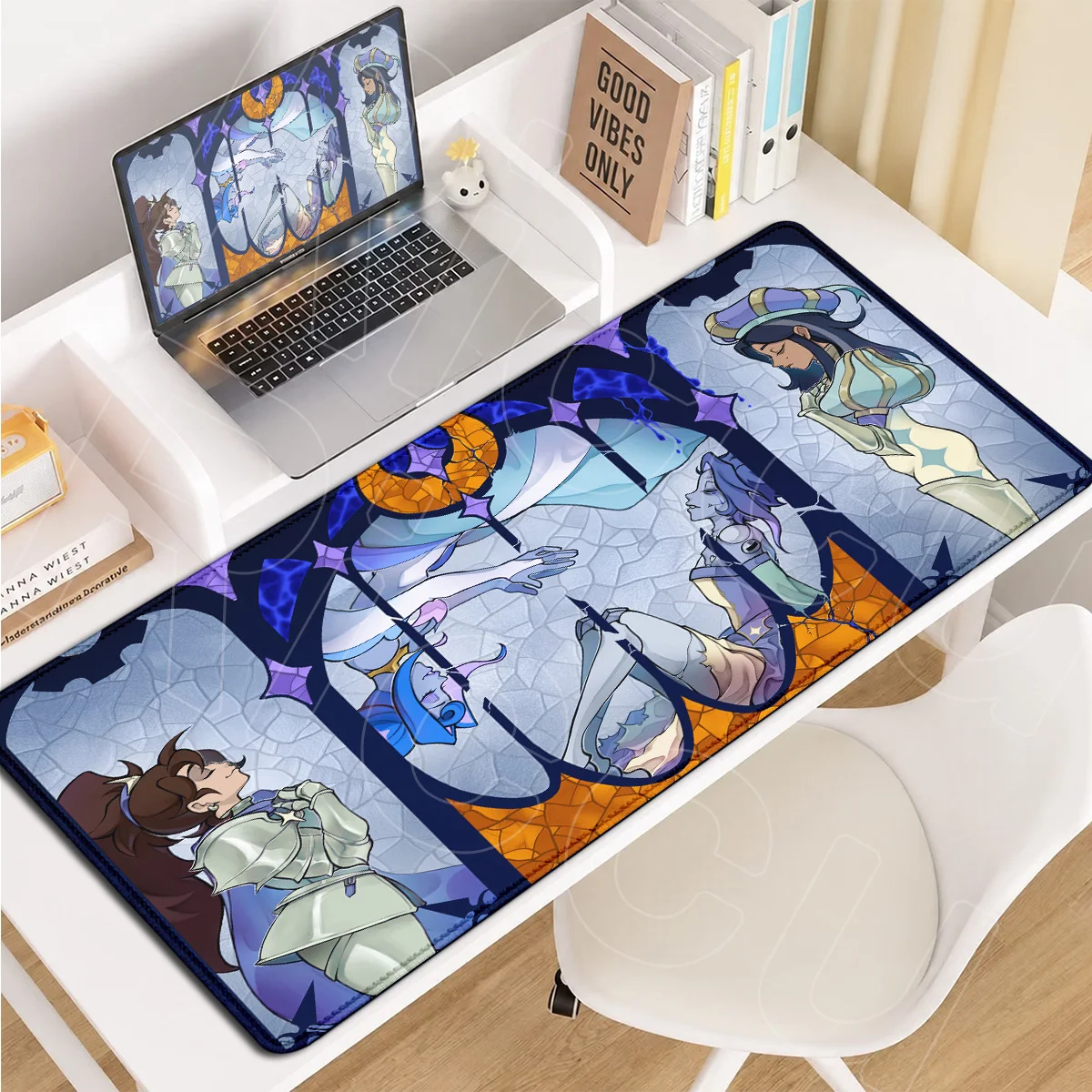 Large E-sport Game Desktop Carpets K-Knights of Guinevere KoG Anime Mouse Pad HD Printing Extended Mouse Mat Student Writing Rug