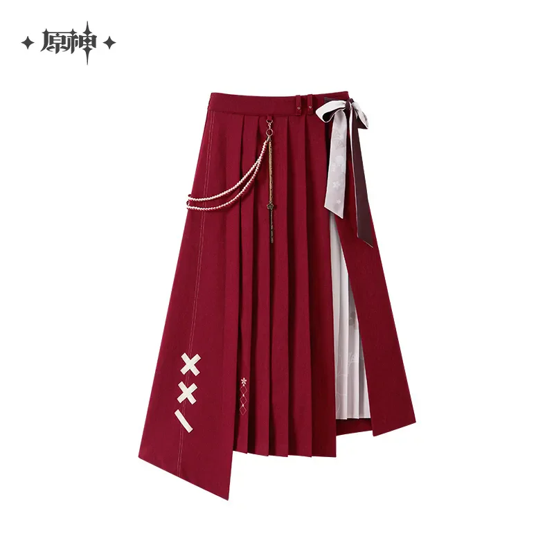 

[Genuine] Game Genshin Impact Yae Miko Cosplay Costume Half Long Skirt Anime Character Skirt Women's Clothing Birthday Gift