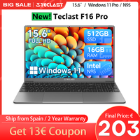 Teclast F16Pro Laptop 15.6 Inches, for Intel N95, 16Gb Ram 512Gb Rom, Fhd 1080P Ips Screen, Backlit Keyboard