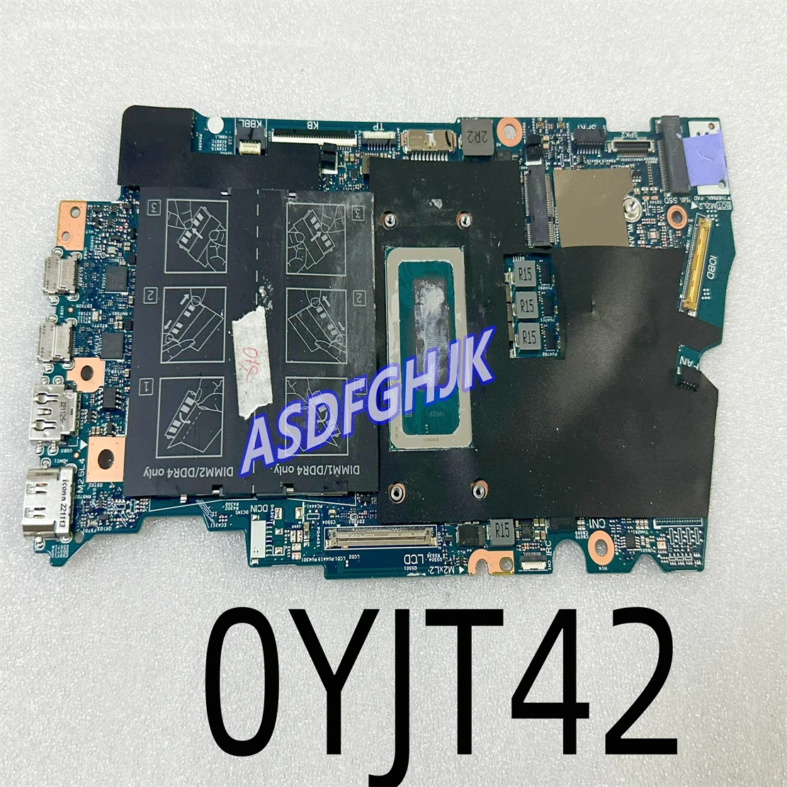 original FOR DELL INSPIRON 16 7620 2-IN-1 CORE I7-1260P LAPTOP MOTHERBOARD YJT42 0YJT42 CN-0YJT42 TEST OK