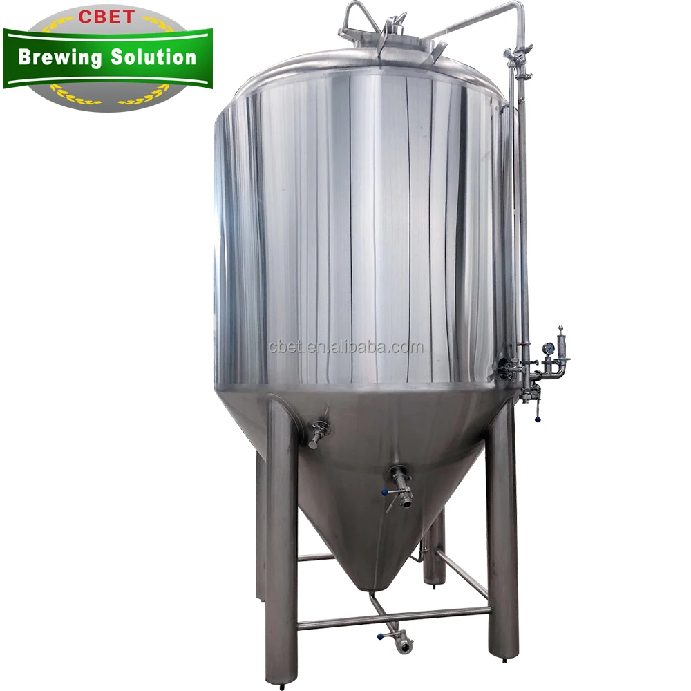 Customized Stainless Steel Conical Beer Fermenter 2 Vessel Brewhouse Beer Brewing Equipment Supplier