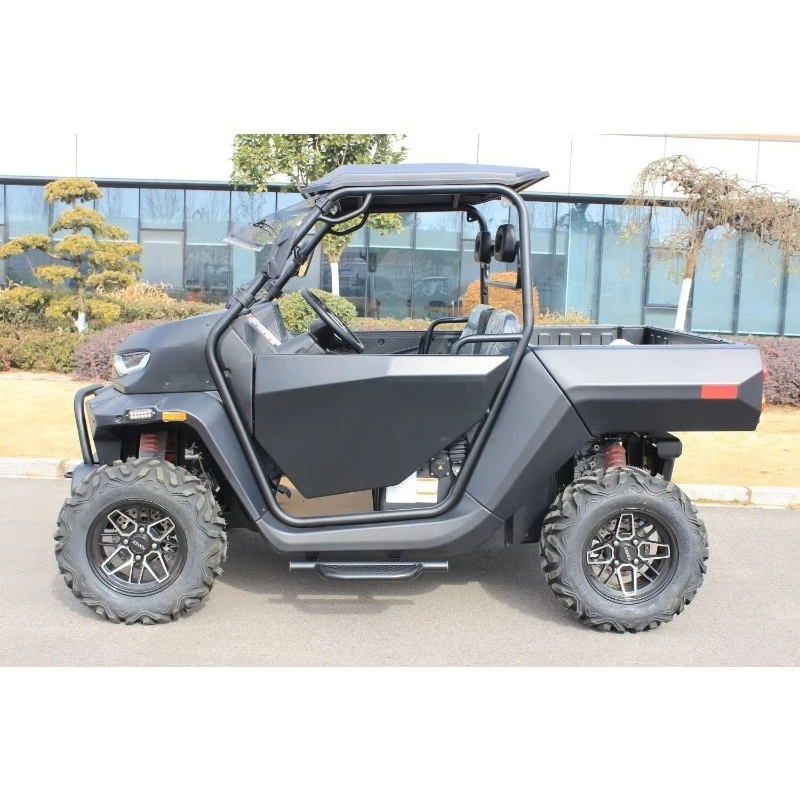 Electric 4WD UTV for Farm Use Automatic Drive 10kw 15.36kwh Utility Vehicle with EPS on Road 72V Electric UTV Certified view 4