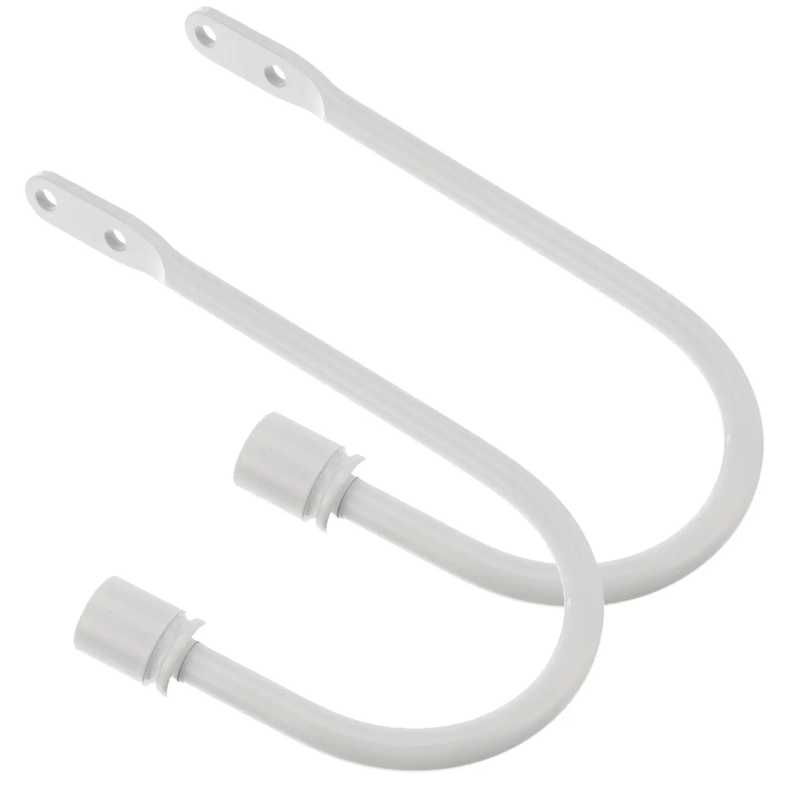 1Pair Curtain Tie Backs U Shaped Wall Hook Alloy Curtain Holder Drapery Hook Home Wall Hooks Home Decor Simple Tiebacks