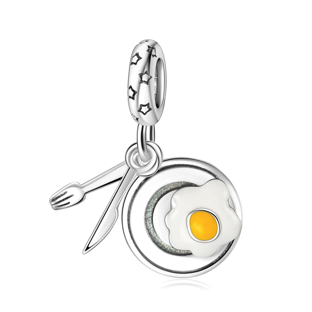 

Пан Подвески Оригинальный Нож Вилка Жареное Яйцо Висячий Браслет Подвеска Ювелирные Изделия