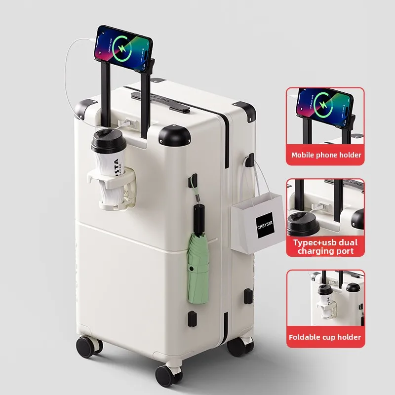KLQDZMS Rolling Suitcase 20 Inches Boarding Box 24