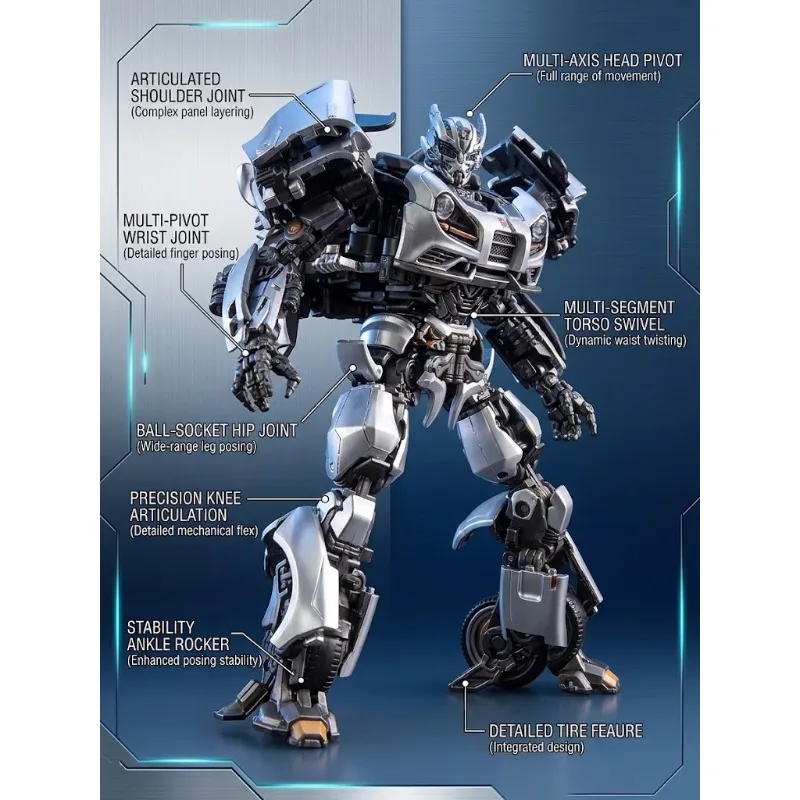 【disponibile】aoyi-mech-ls-18-robot-trasformabile-in-auto-d'acciaio-action-figure-da-collezione-giocattolo-oversize-regalo-di-compleanno-per-ragazzi