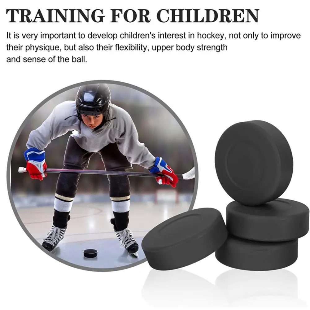 

Noise-reducing Hockey Puck Professional Ice Hockey Puck Set for Indoor Training Classic Practice Standard for Kids for Hockey