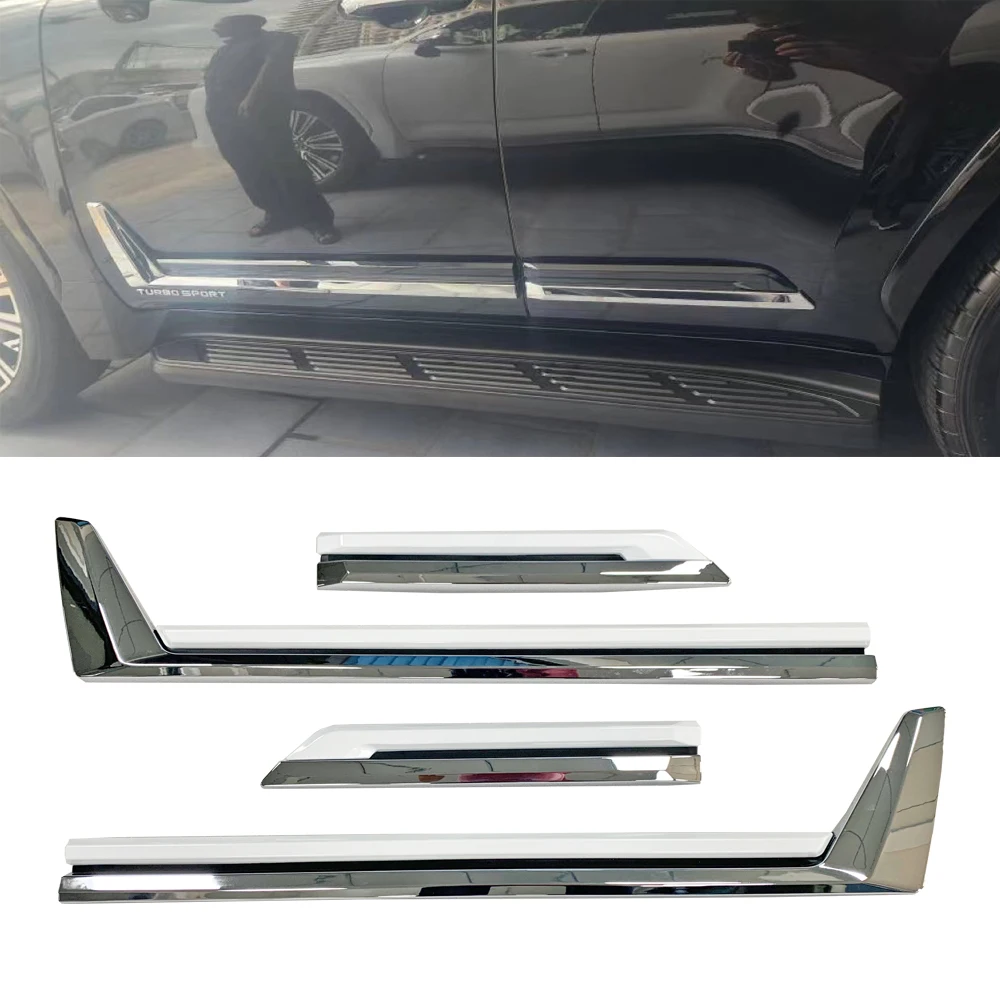 ABS Painting Car Body Door Side Molding Trim for le xus 600 LX600 2023 2024 Accessories