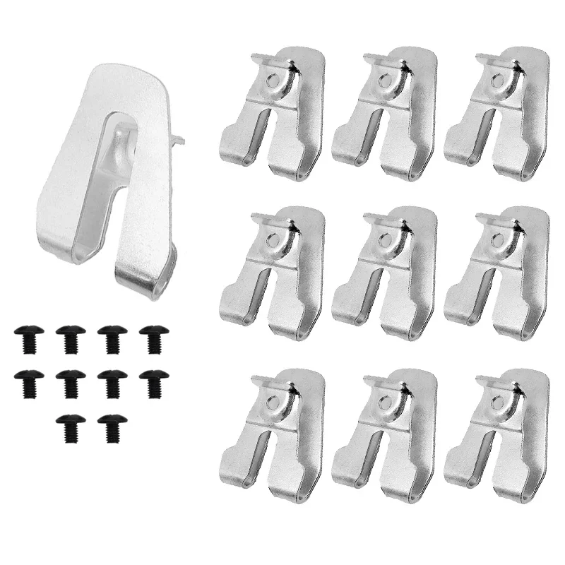 1/5/10PC Belt Clip Hooks With Screws For Ryobi/Ridgid Impact Driver Drill Holder Accessories Electric Drill Belt Hook Power Tool