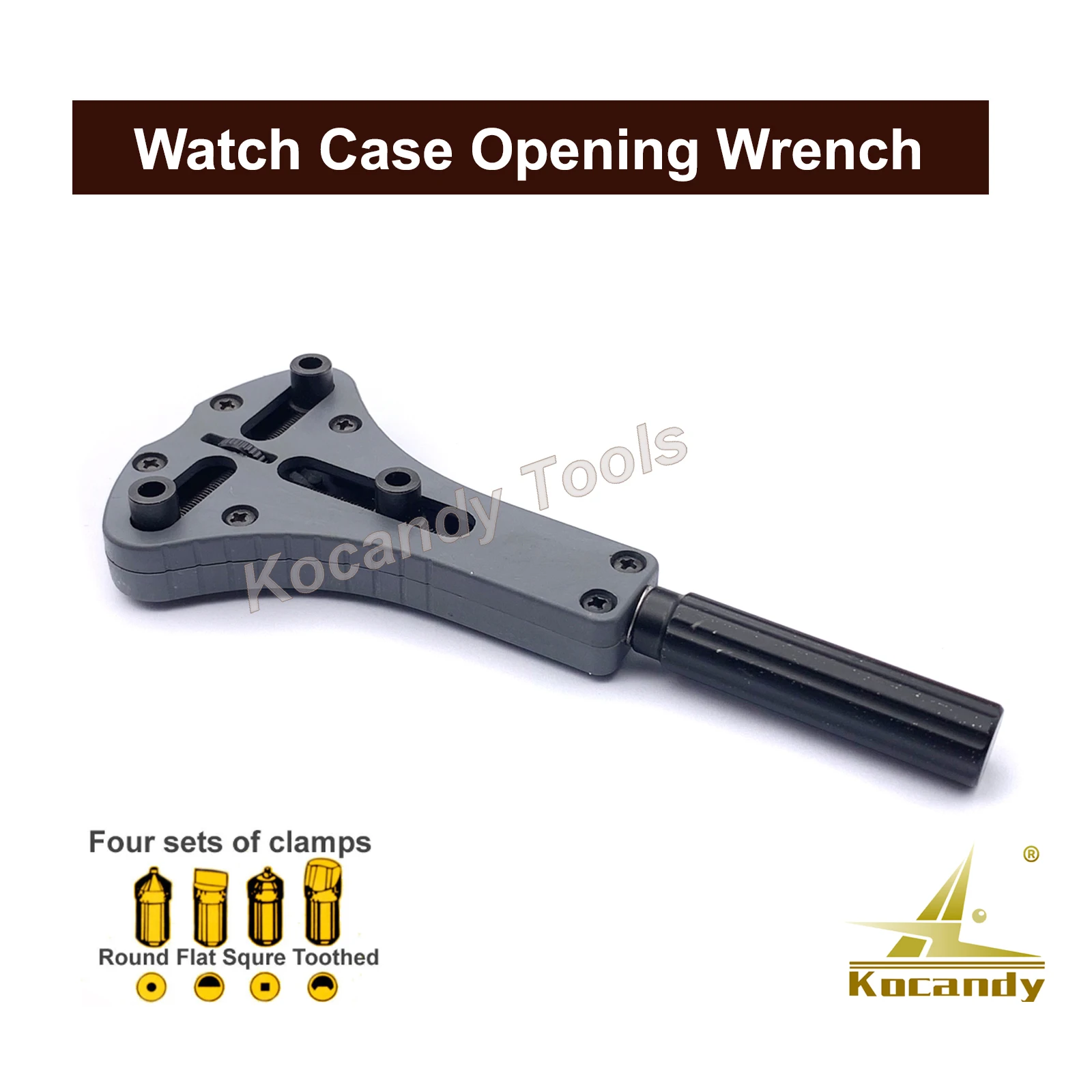 Watch Back Case Opener Jaxa Case Wrench 2819-08 for Large and Medium Waterproof Watch Repair Tool for Watchmakers