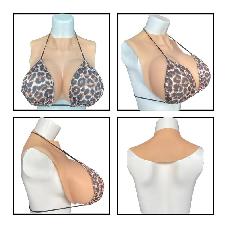 Silicone Breast Forms Enhance For Celebrity Trans Crossdresser Celebrity Cosplay Fake Boobs Realistic Skin Nipple Areola Plump S