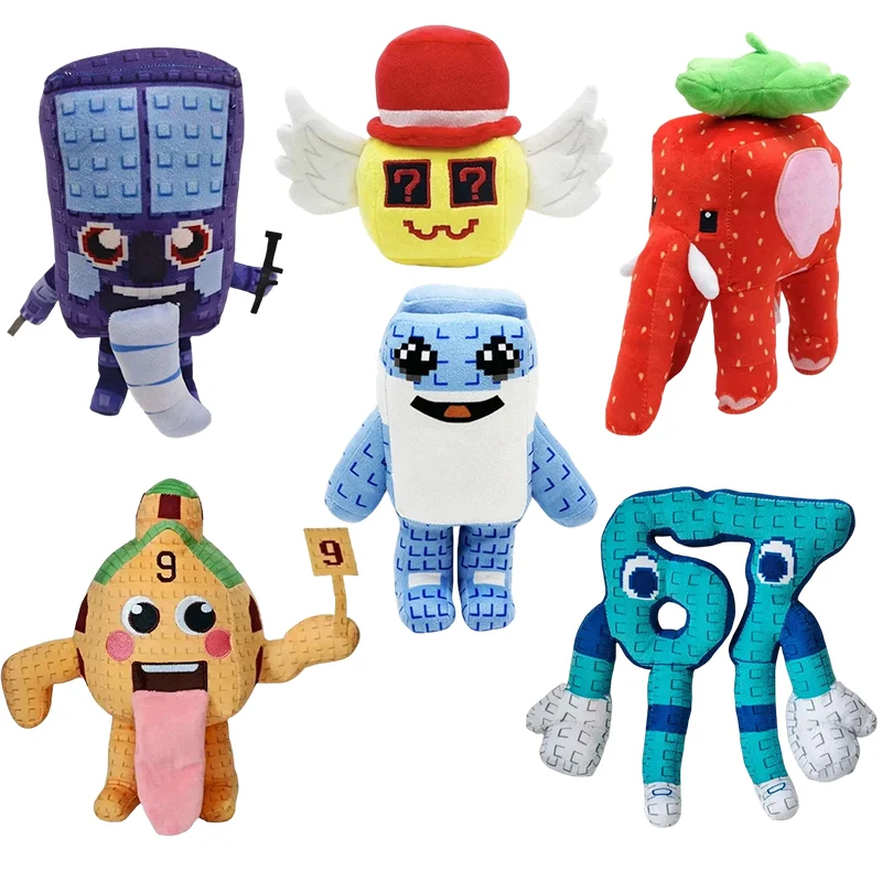 جديد حار سرقة الدماغ Esok School أفخم سامي جانديل الفراولة الفيل بلوشي لطيف رقم. 9 هدية لمحبي لعبة الدمية المحشوة في المنزل #1