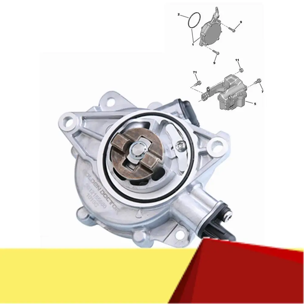 

456583 1667586424 701366060 456578 Brake Vacuum Pump Air Pump For 3008 308CC 508 Citroen C4L 1.6T-M53K