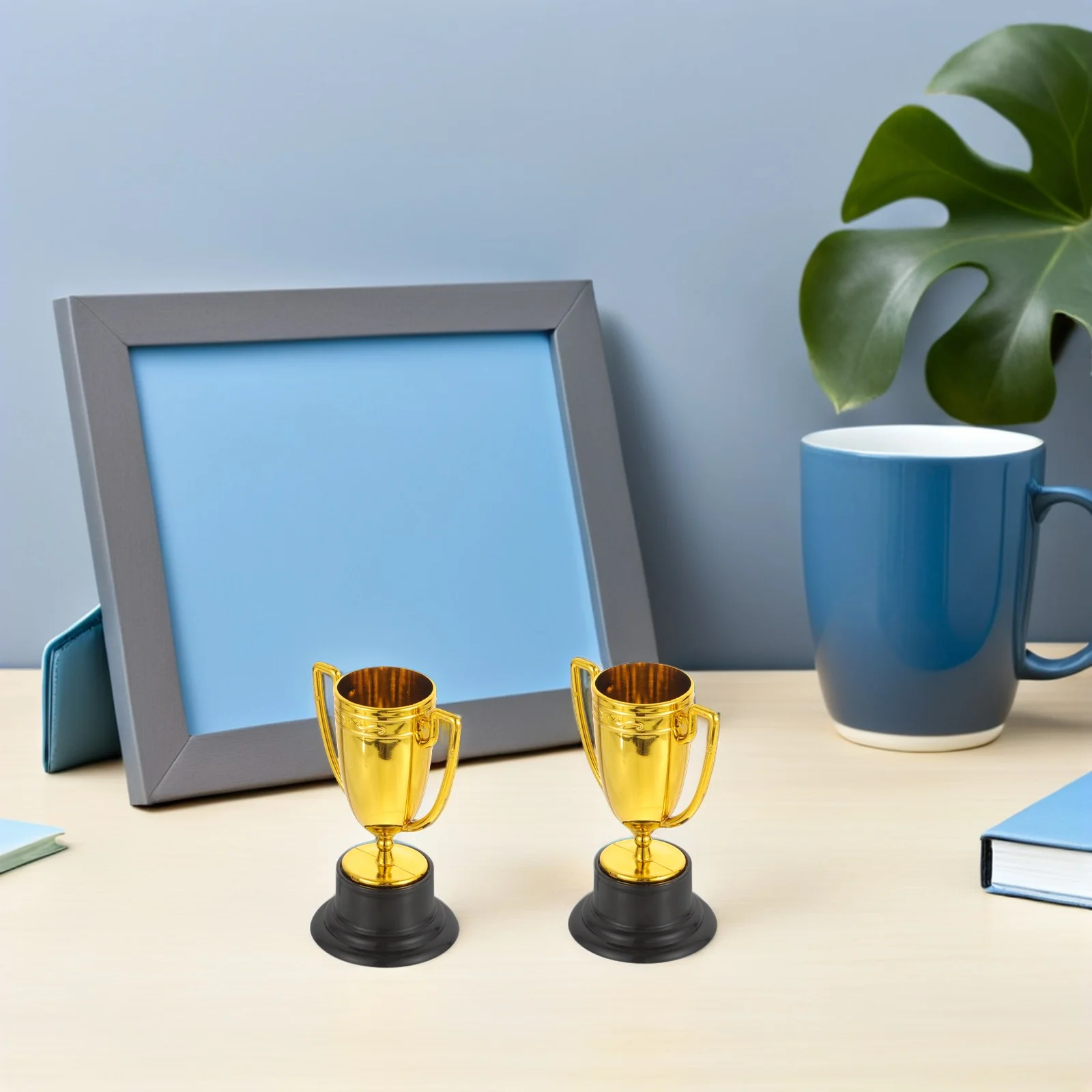 

20Pcs Small Gold Trophy Cups Bright Eyecatching Kids Classroom Rewards Party Supplies Golden Trophy Small Award Cup
