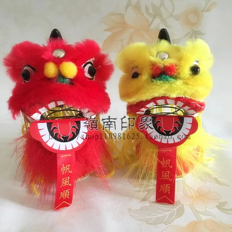 

Chinese Style Lion Awakening Decoration Mini Drum Lion South Lion Home New Year Activity Performance Clothing