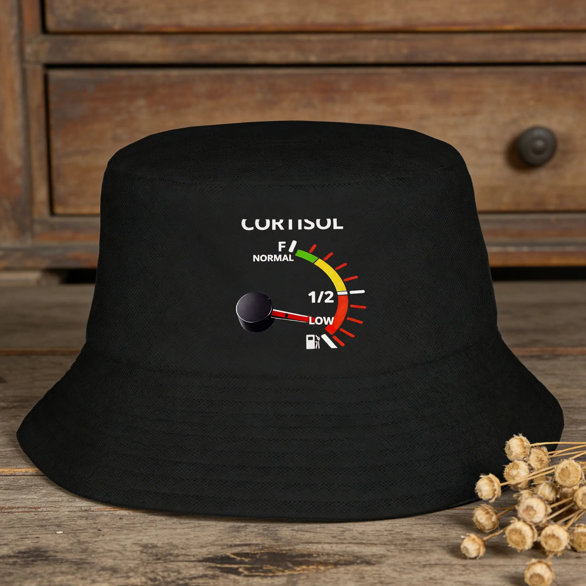 Unisex Low Cortisol Levels  Bucket Hat  Foldable Fisherman Hats Summer Fashion Hunting Caps Outdoor Custom Sun Hat