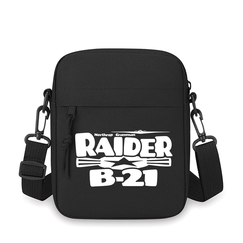 

RAIDER B-21 Northrop Grumman star Men Crossbody Bag Single Shoulder Women Cartoon Anime Film Printing Design Unisex