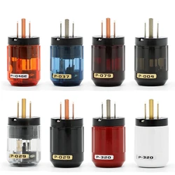 Pair HIFI  US Power Plug Audio Amplifier AC Power Cord Connector for Power Cable P-037 P-004 P-079 P-029 P-046 P-320