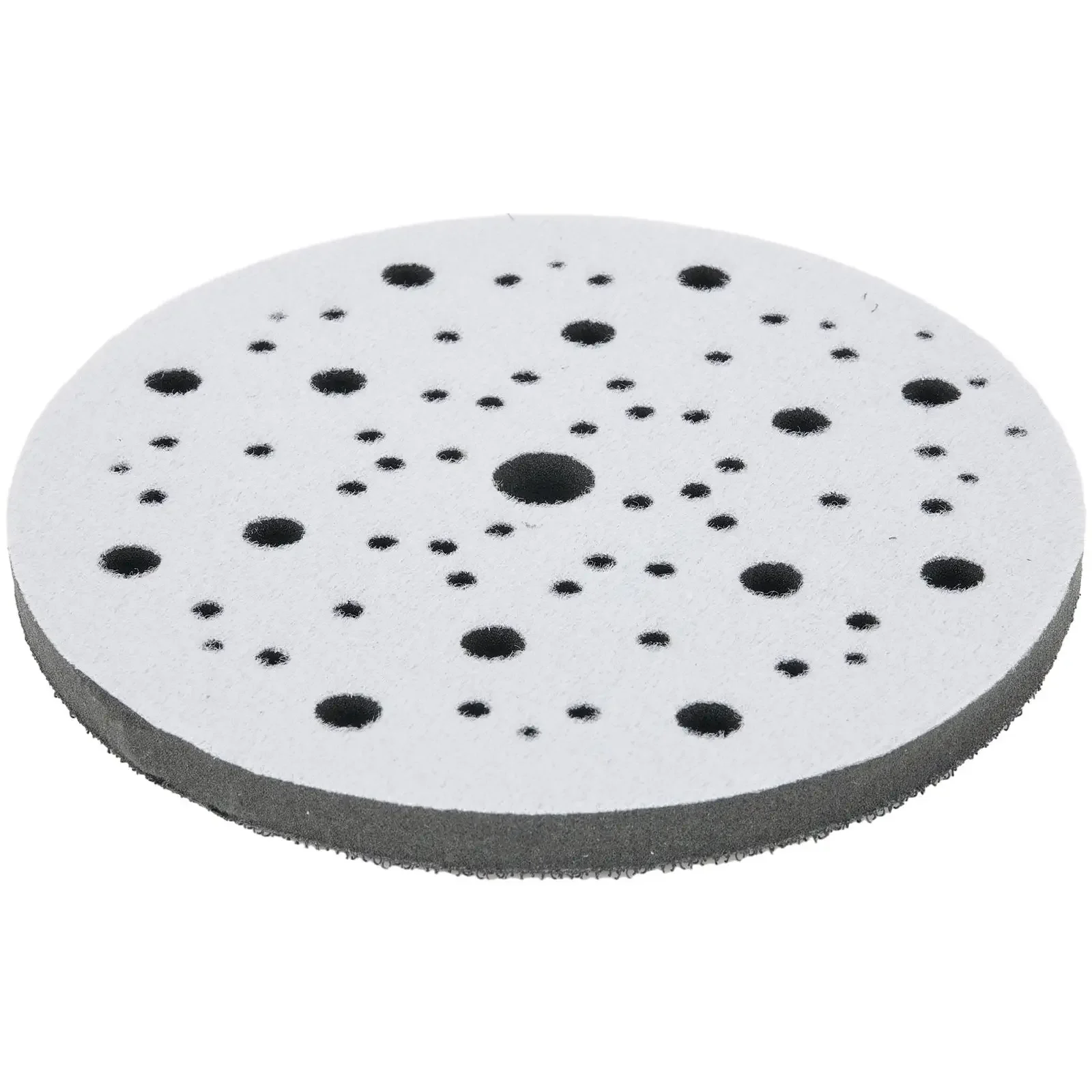 150mm Interface Pads Hook & Loop Soft Sponge Pad Polishing Sanding Disc 70 Hole Orbital Sander Pads Abrasives Tools