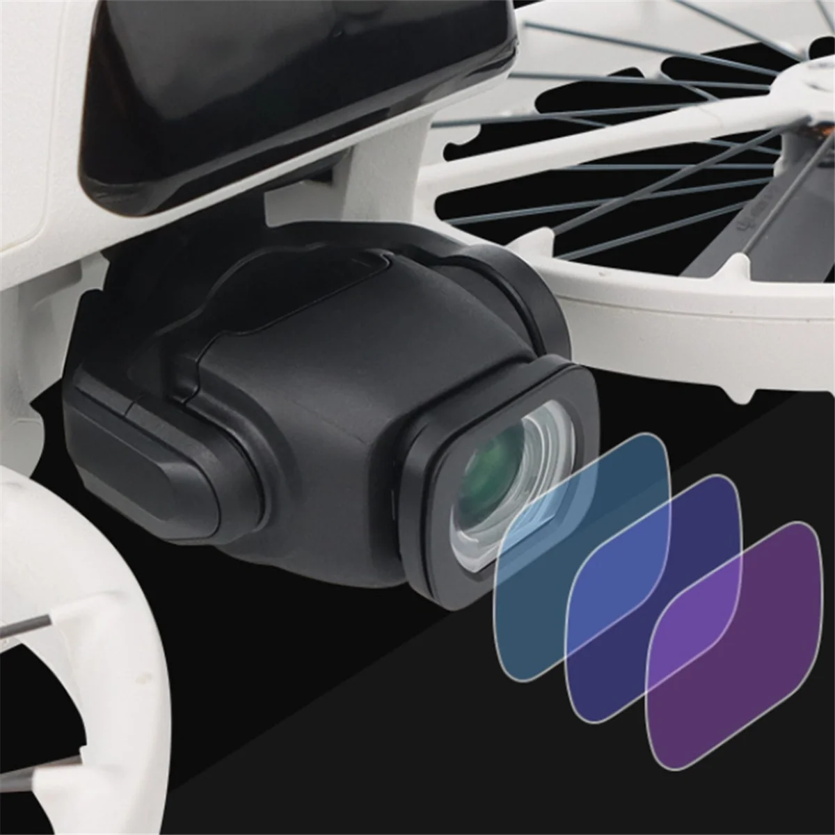 2025 + For FLIP Augmented Lens, Anti-Scratch and Frame, Wide-Angle Lens, Drone Accessories